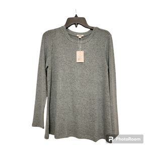 Small Soft Aqua NZT by Nic+Zoe Sweater Shirt - No Longer With Tag